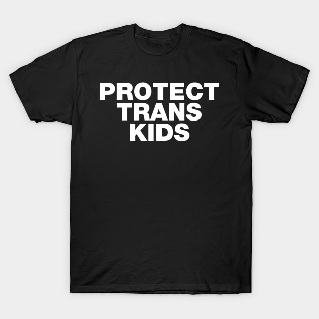 Protect Trans Kids T-Shirt by fishbiscuit